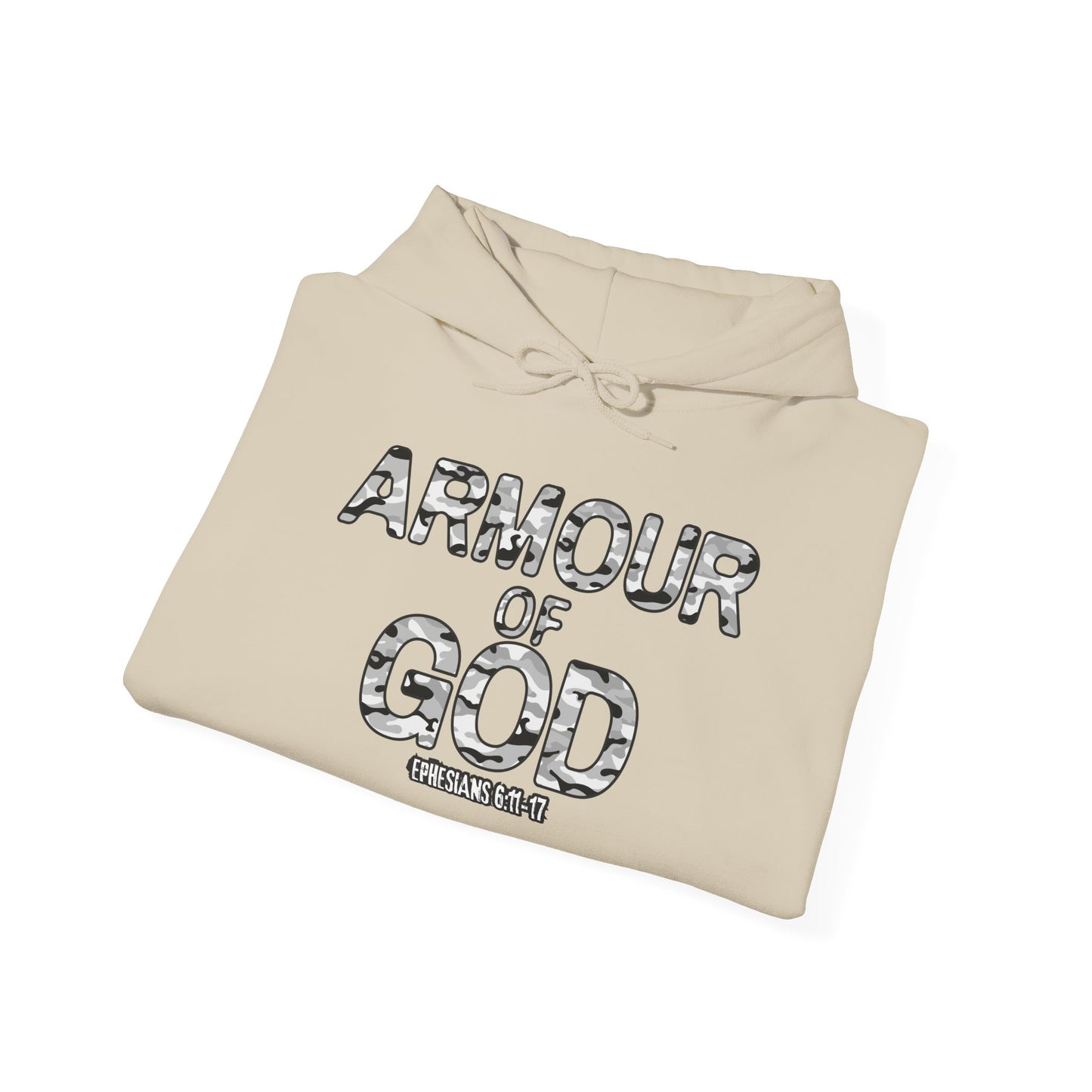 Armour of God Hoodie — Ephesians 6:11-17 Spiritual Warfare Sweatshirt