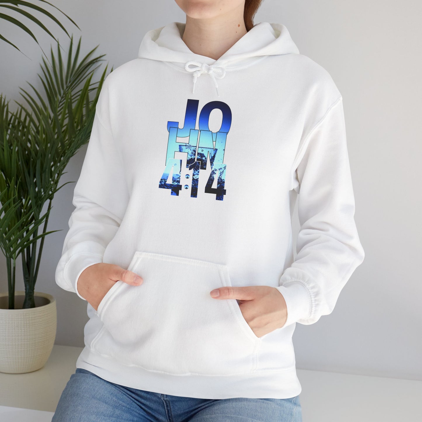 Christian Hoodie - John 4:14 Design