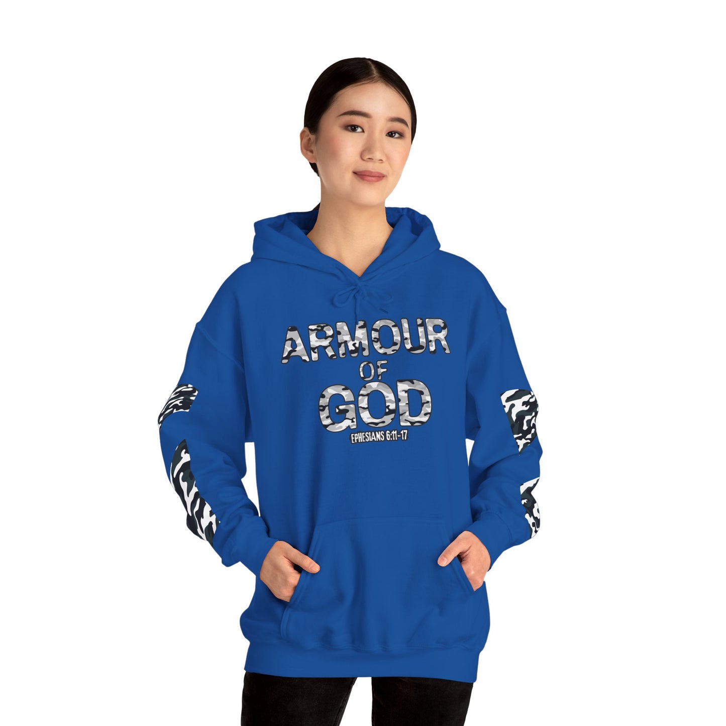 Armour of God Hoodie — Ephesians 6:11-17 Spiritual Warfare Sweatshirt