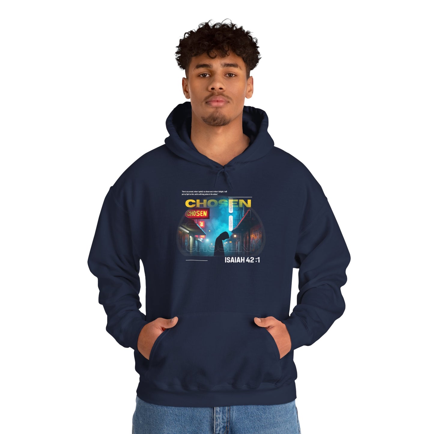 Christian Hoodie - Chosen by God Isaiah 42:1