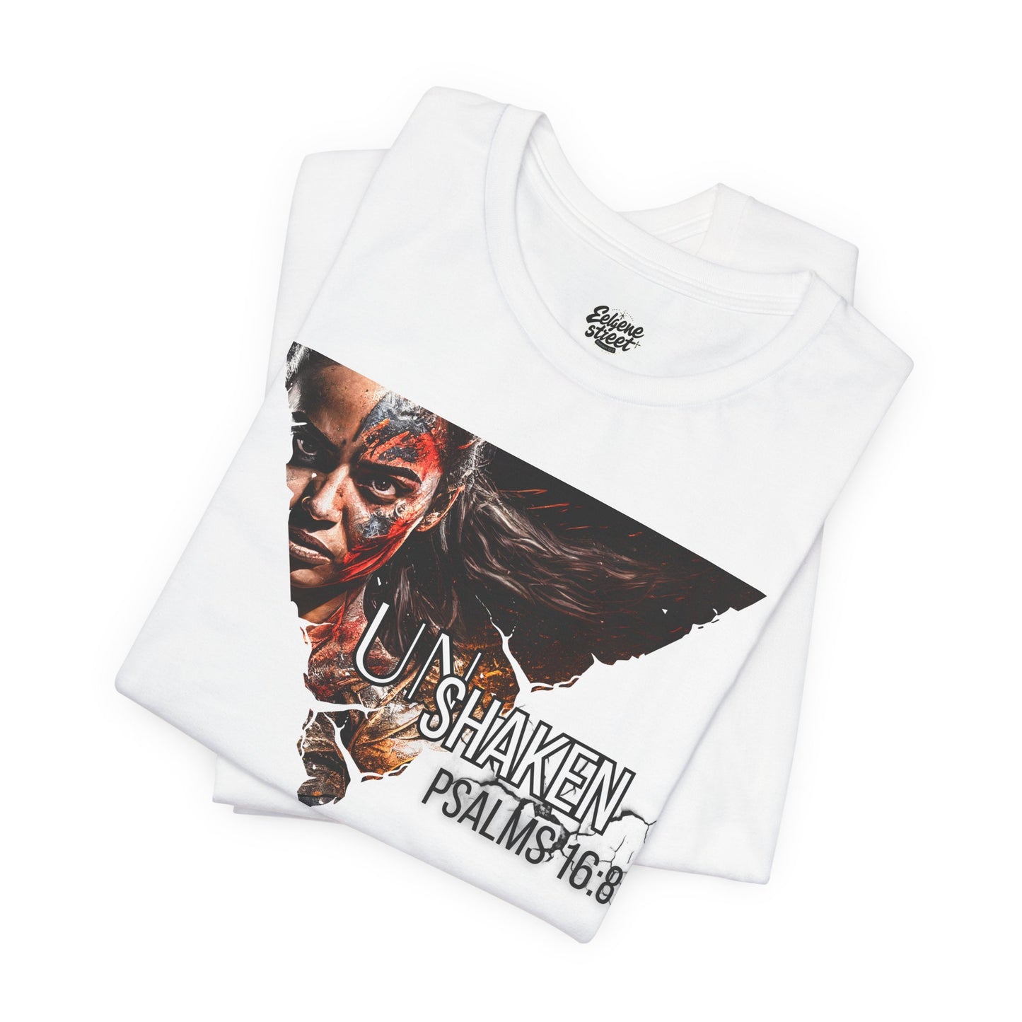 Unshaken Psalms 16:8 Tee — Women's Inspirational Faith T‑Shirt