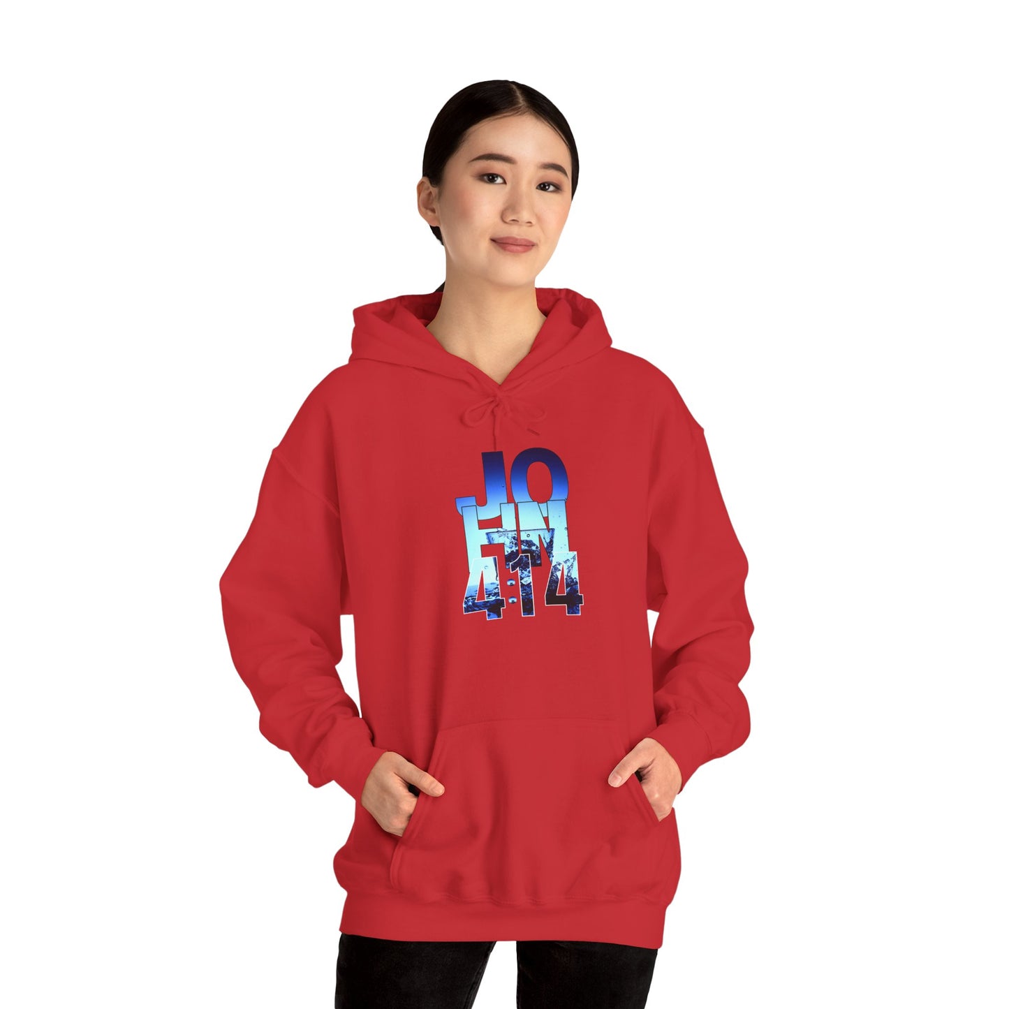 Christian Hoodie - John 4:14 Design