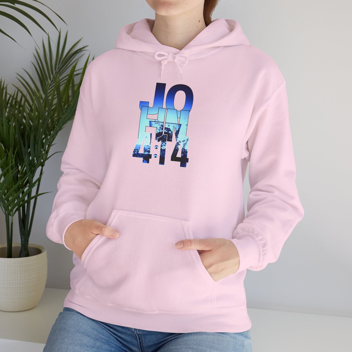 Christian Hoodie - John 4:14 Design