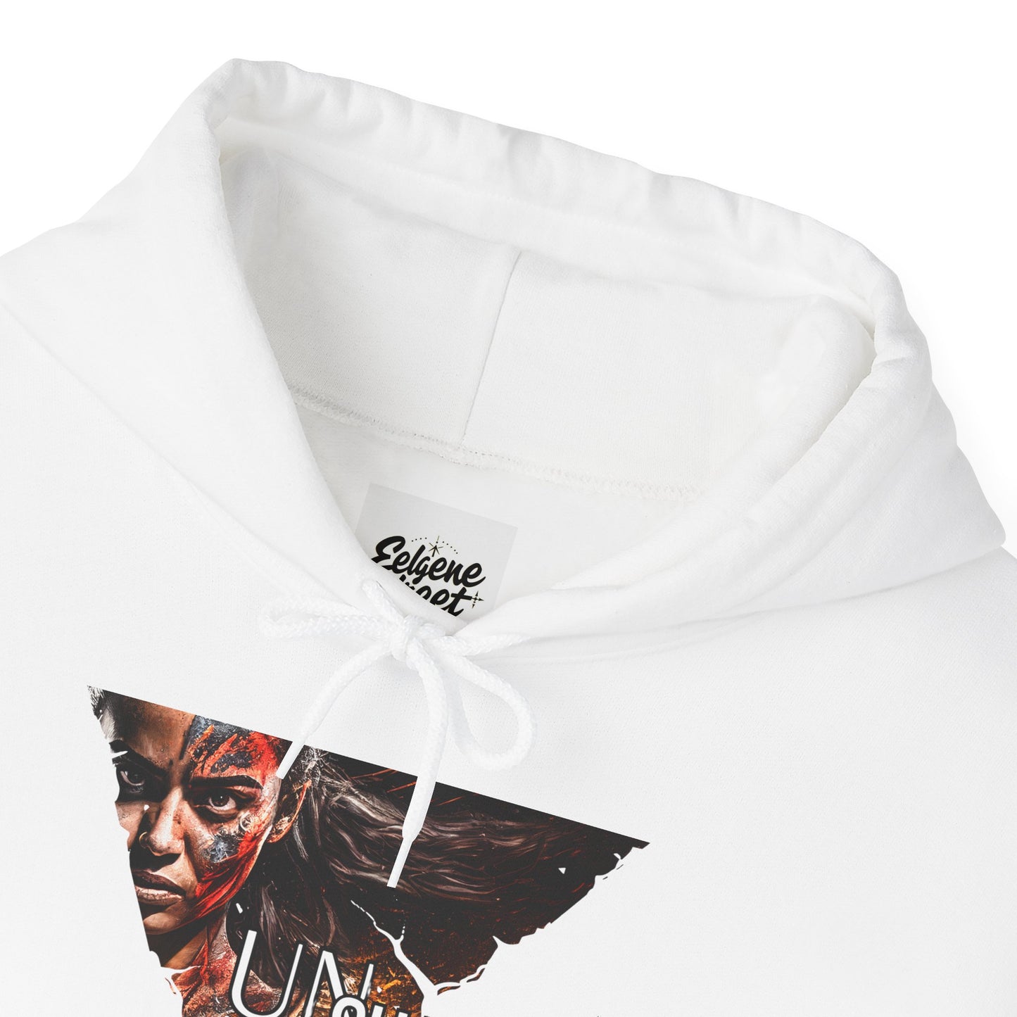 Unshaken Hoodie — Psalms 16:8 Christian Women's Faith Sweatshirt