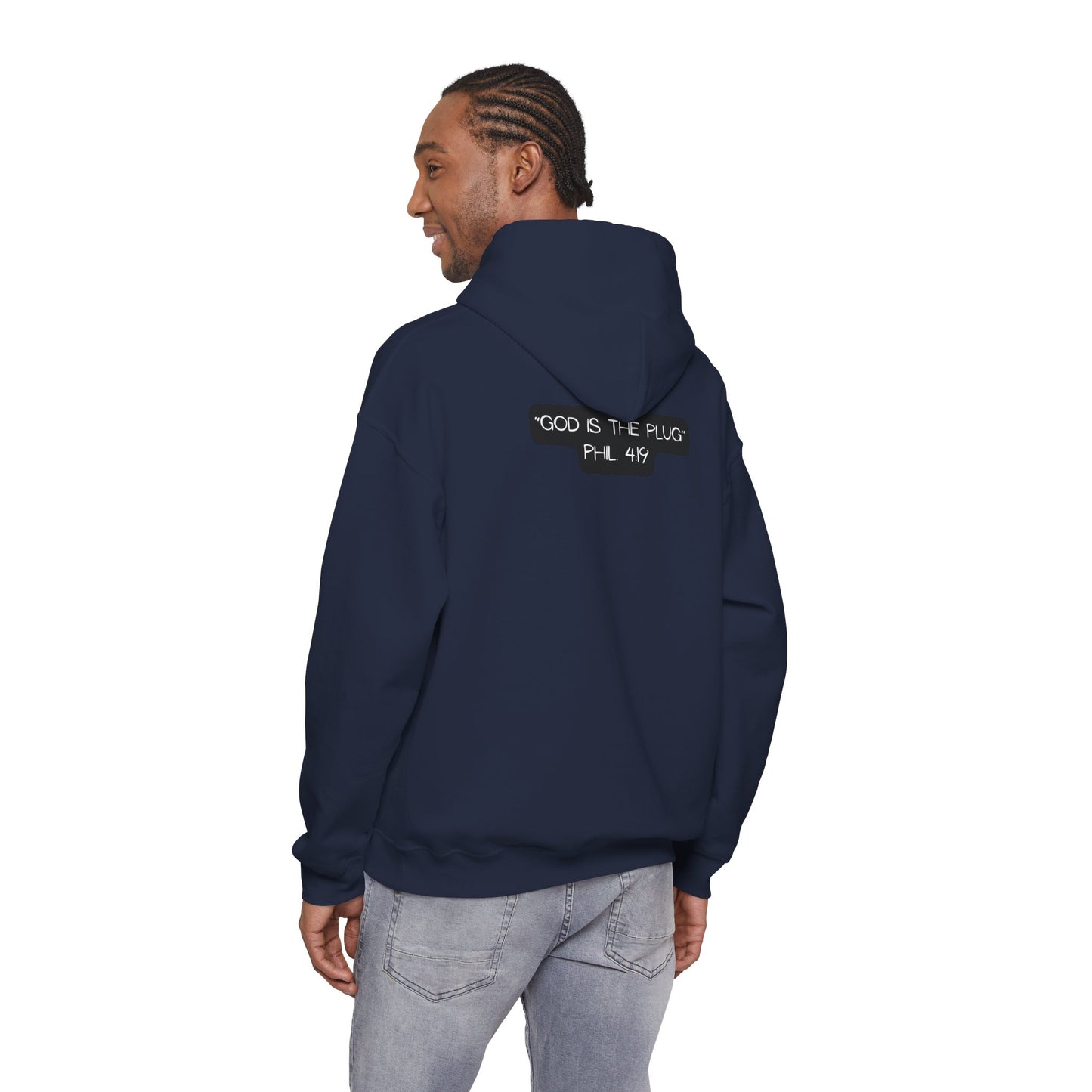 Christian Hoodie - Philippians 4:19 'The Plug' Sweatshirt