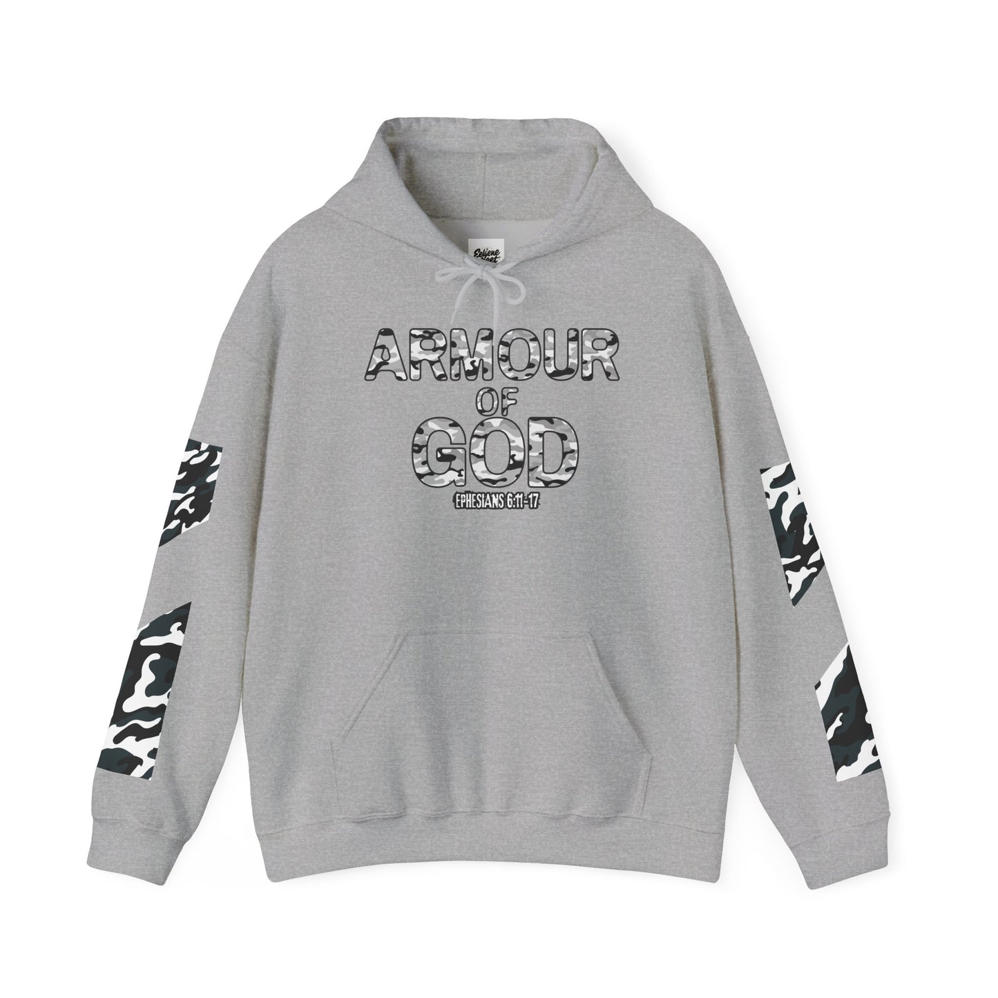 Armour of God Hoodie — Ephesians 6:11-17 Spiritual Warfare Sweatshirt
