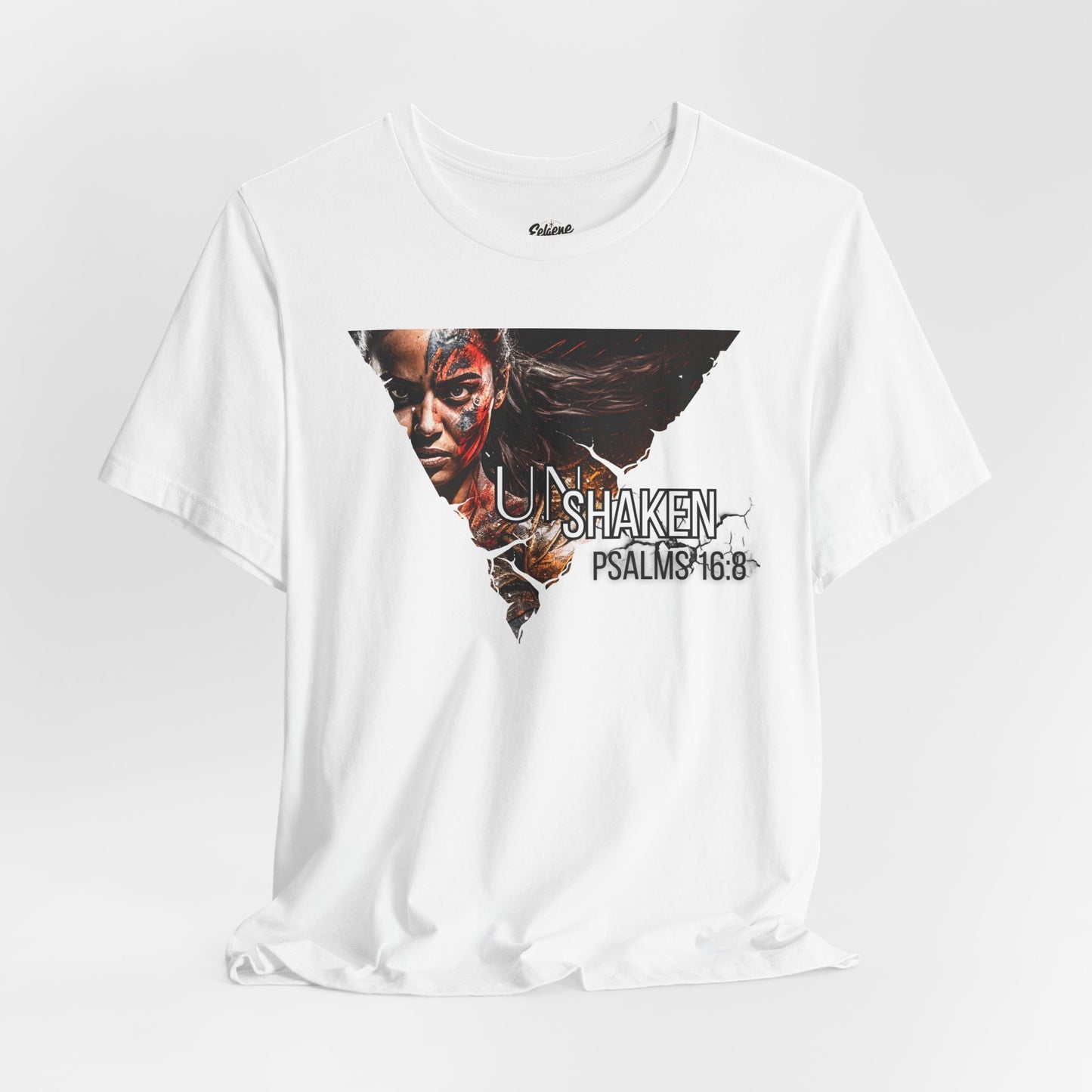 Unshaken Psalms 16:8 Tee — Women's Inspirational Faith T‑Shirt