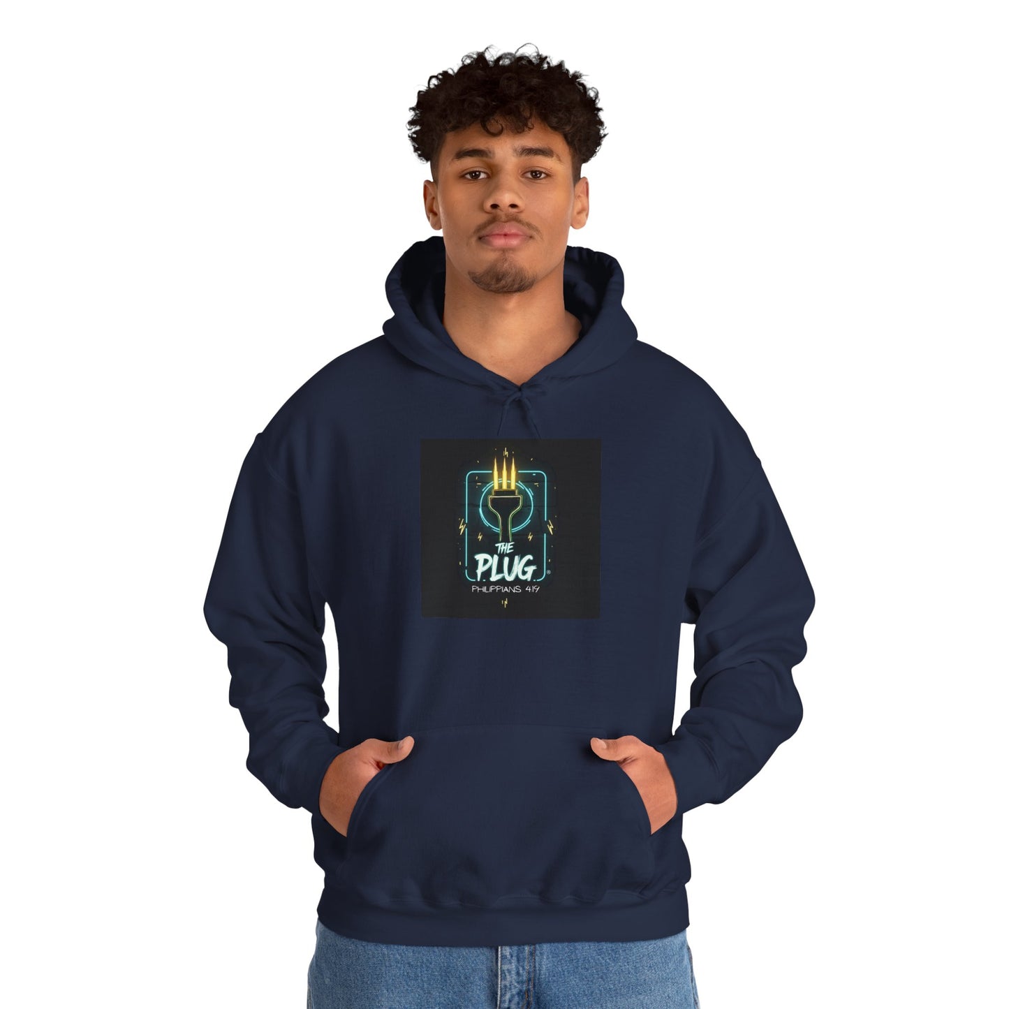 Christian Hoodie - Philippians 4:19 'The Plug' Sweatshirt