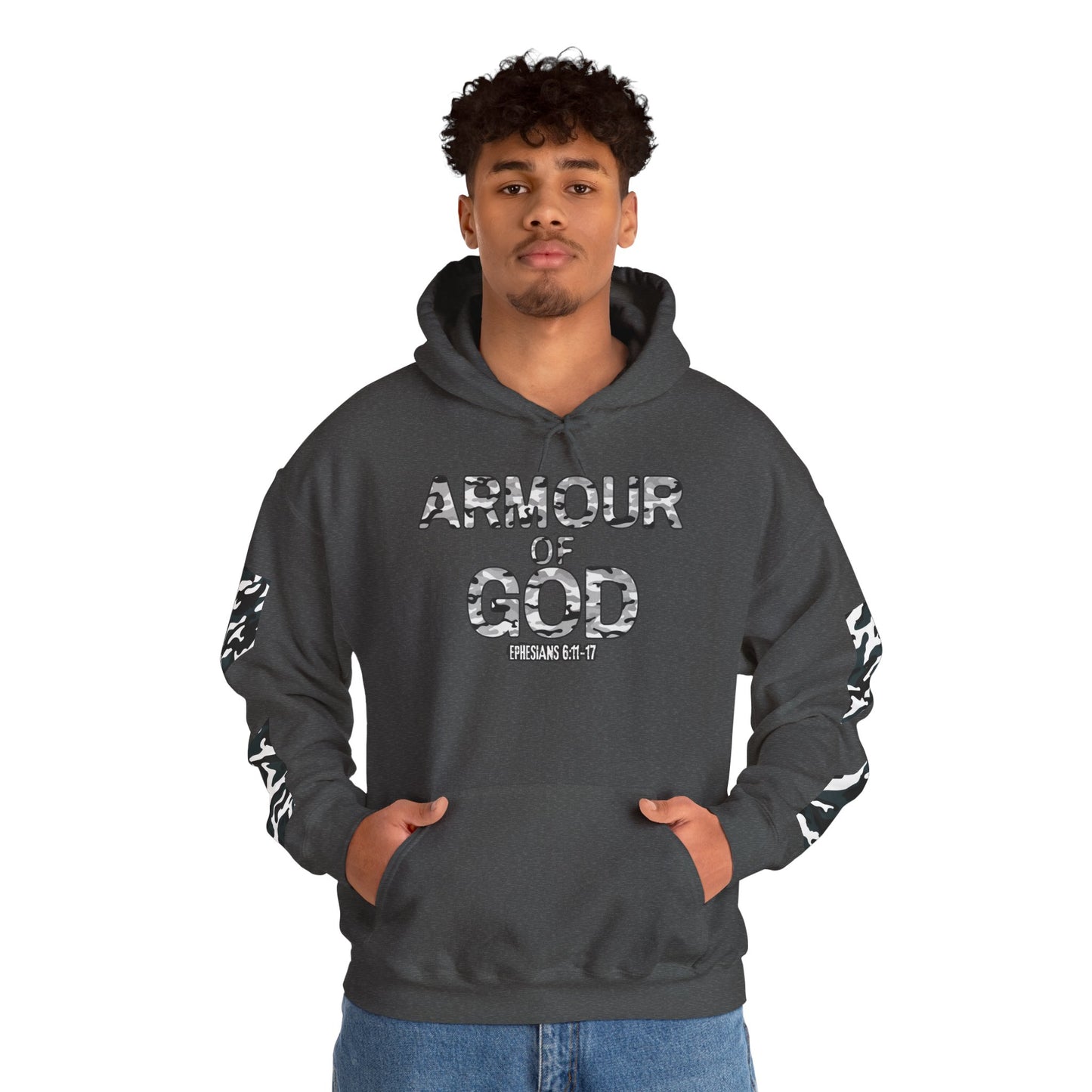 Armour of God Hoodie — Ephesians 6:11-17 Spiritual Warfare Sweatshirt
