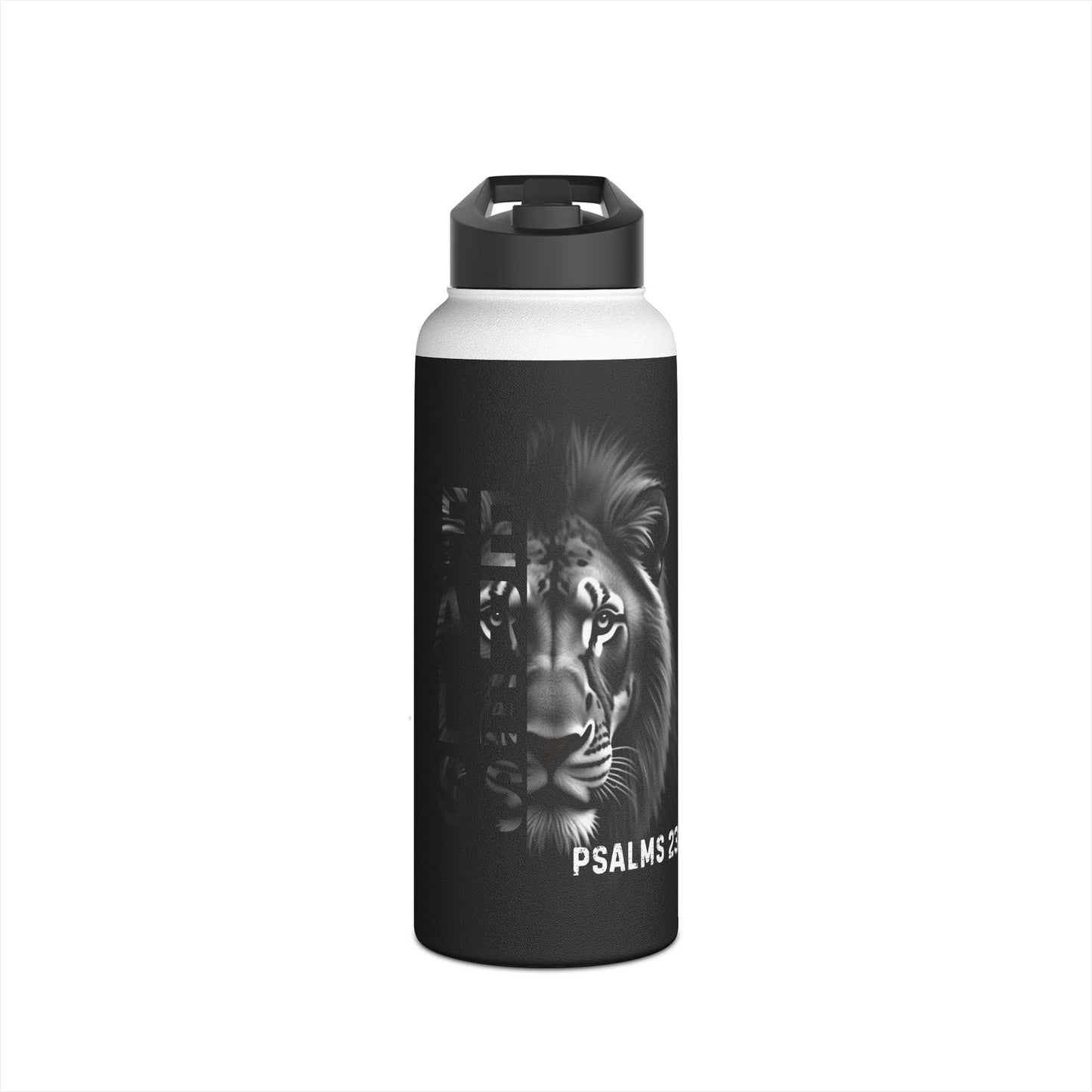 Water Bottle Fearless Psalms 23:4