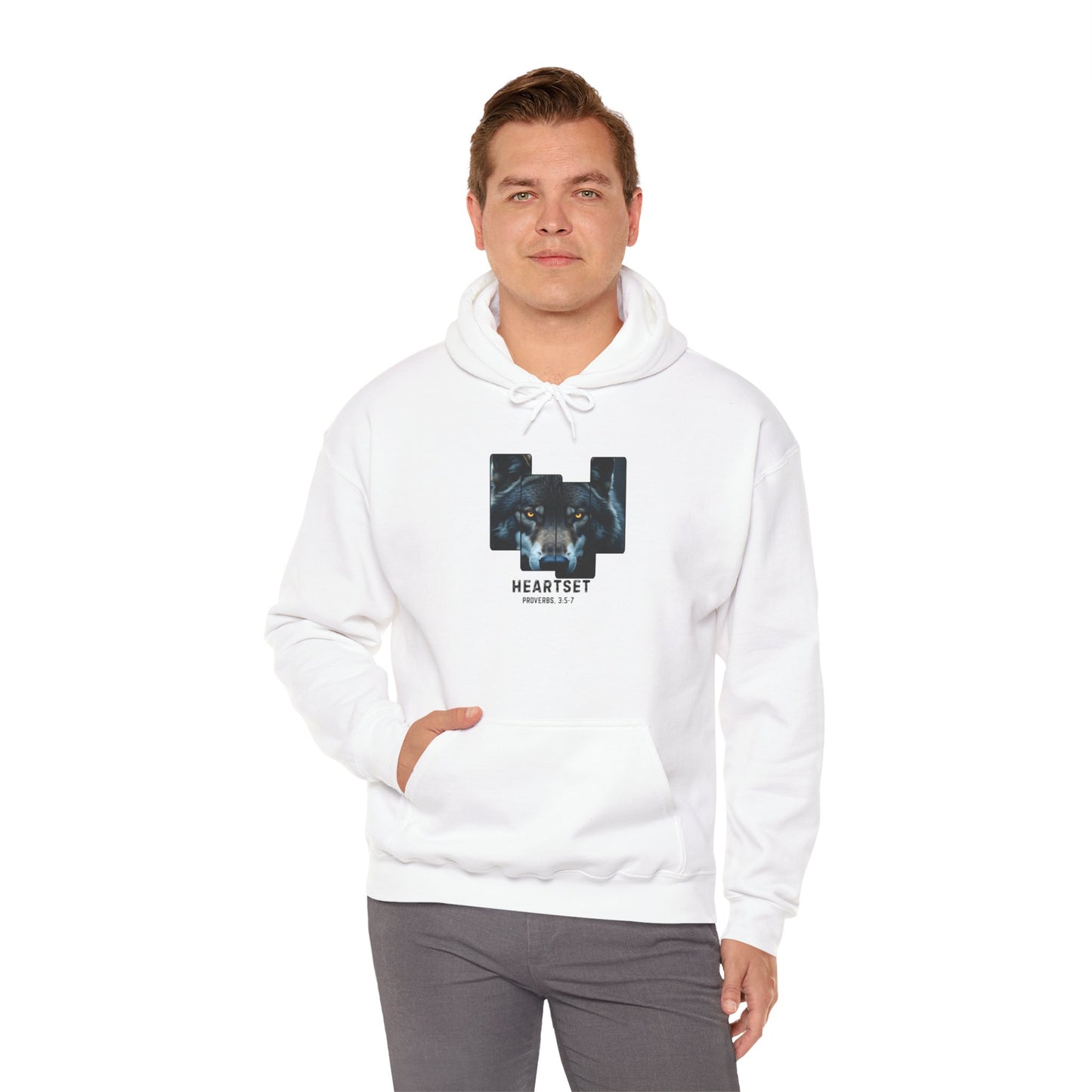 Christian Inspirational Hoodie - Proverbs 3:5-7 Trust in the Lord