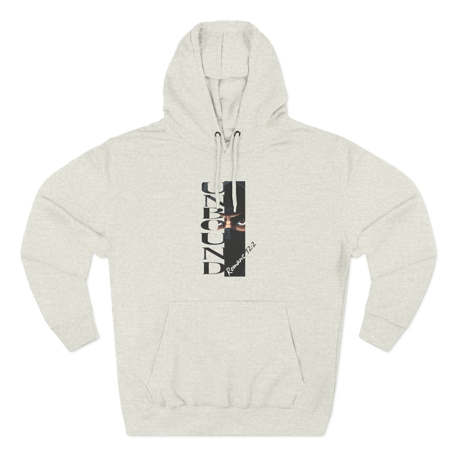 Fleece Hoodie Unbound Faith Romans 12:2