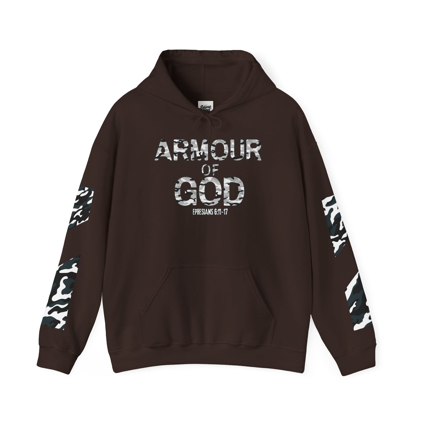 Armour of God Hoodie — Ephesians 6:11-17 Spiritual Warfare Sweatshirt