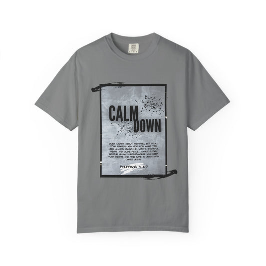 Peaceful Reminder Unisex T-shirt - Philippians 4: 6-9