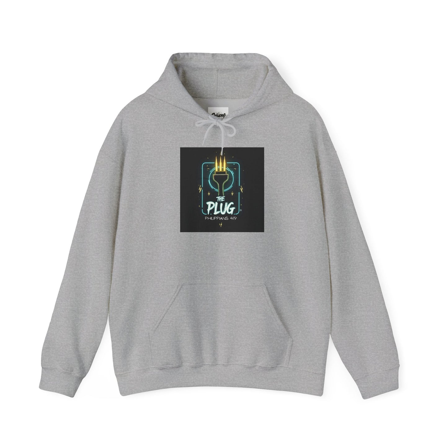 Christian Hoodie - Philippians 4:19 'The Plug' Sweatshirt