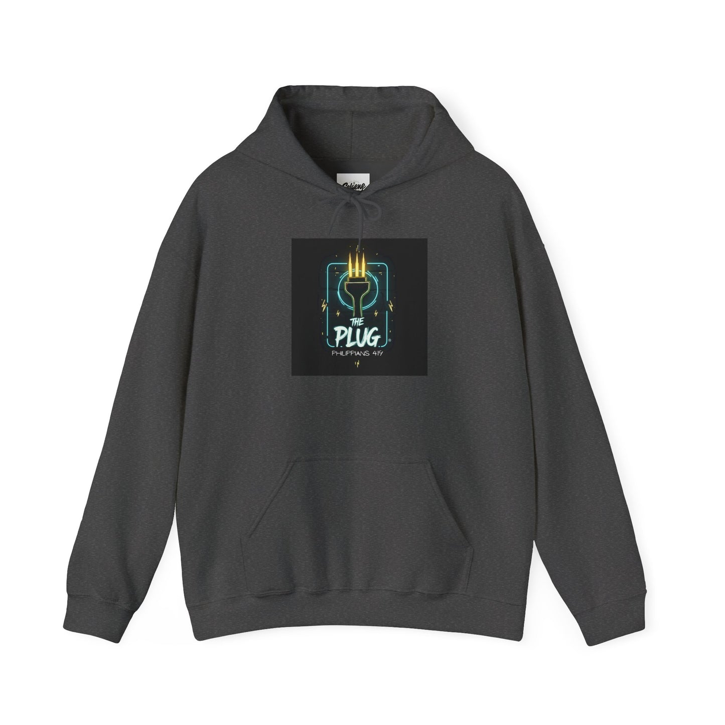 Christian Hoodie - Philippians 4:19 'The Plug' Sweatshirt