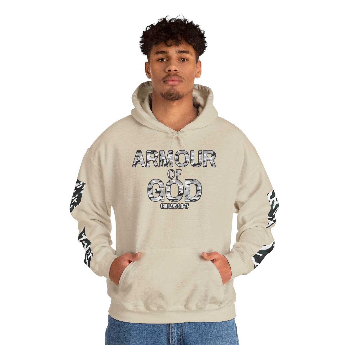 Armour of God Hoodie — Ephesians 6:11-17 Spiritual Warfare Sweatshirt