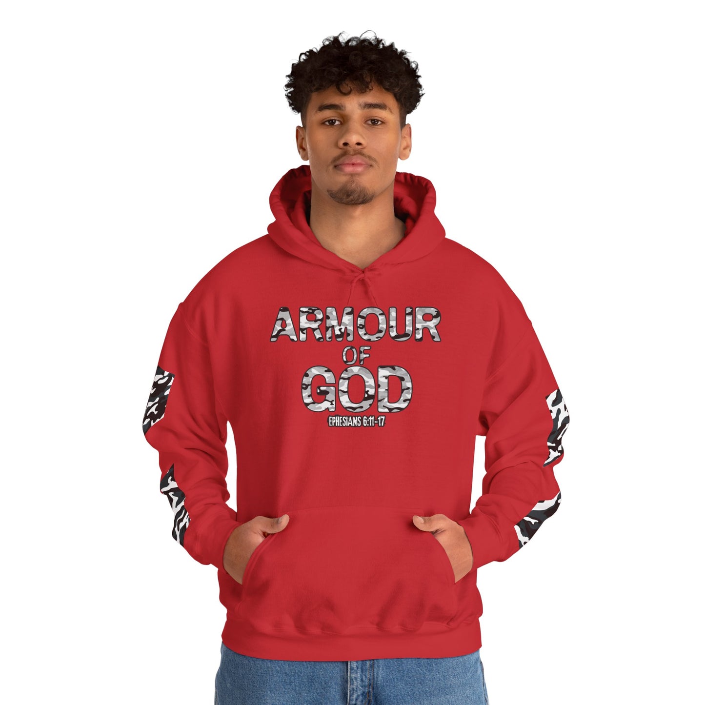 Armour of God Hoodie — Ephesians 6:11-17 Spiritual Warfare Sweatshirt