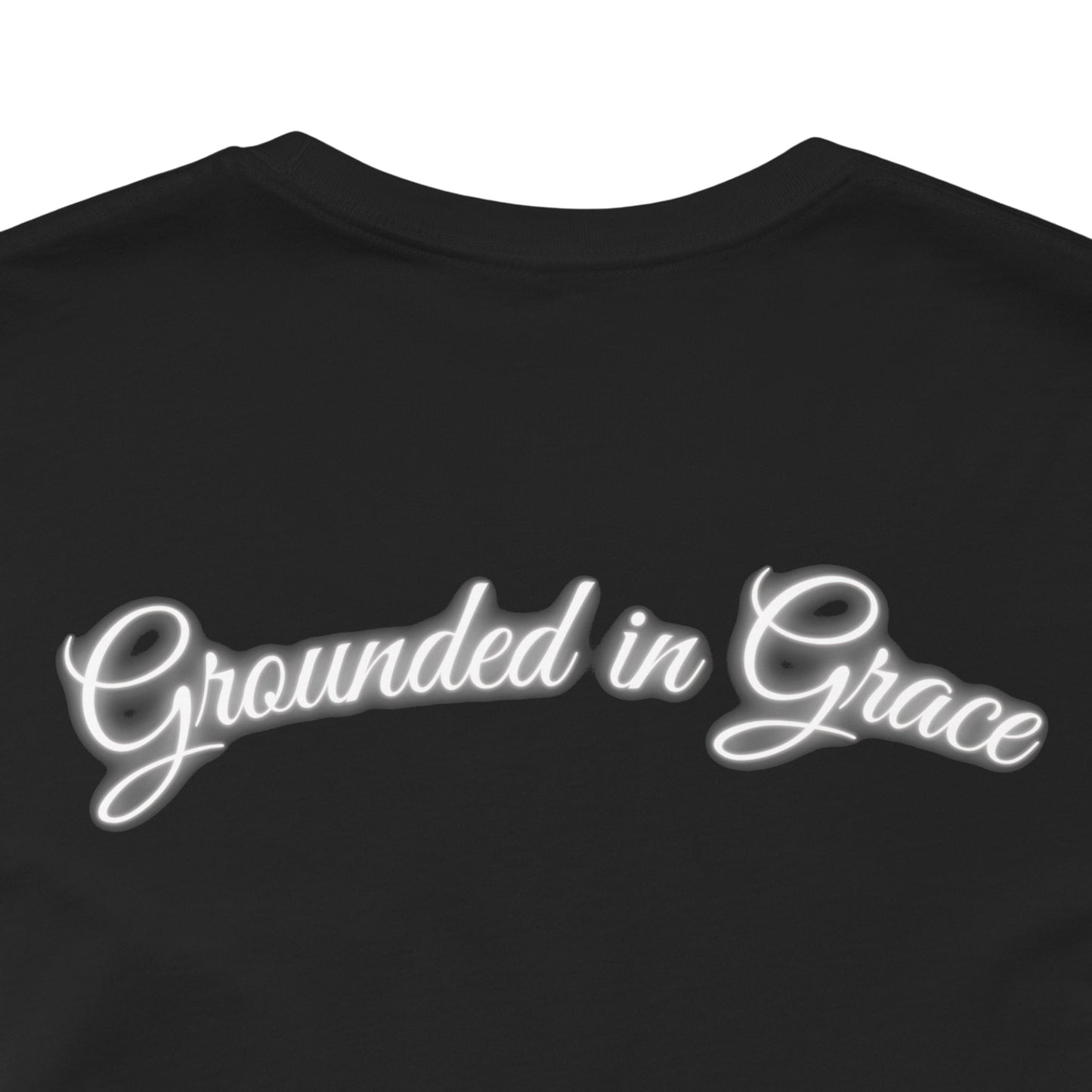 Unisex Tee - Unshaken in God's Presence Inspired by Psalms 16:8 - Women