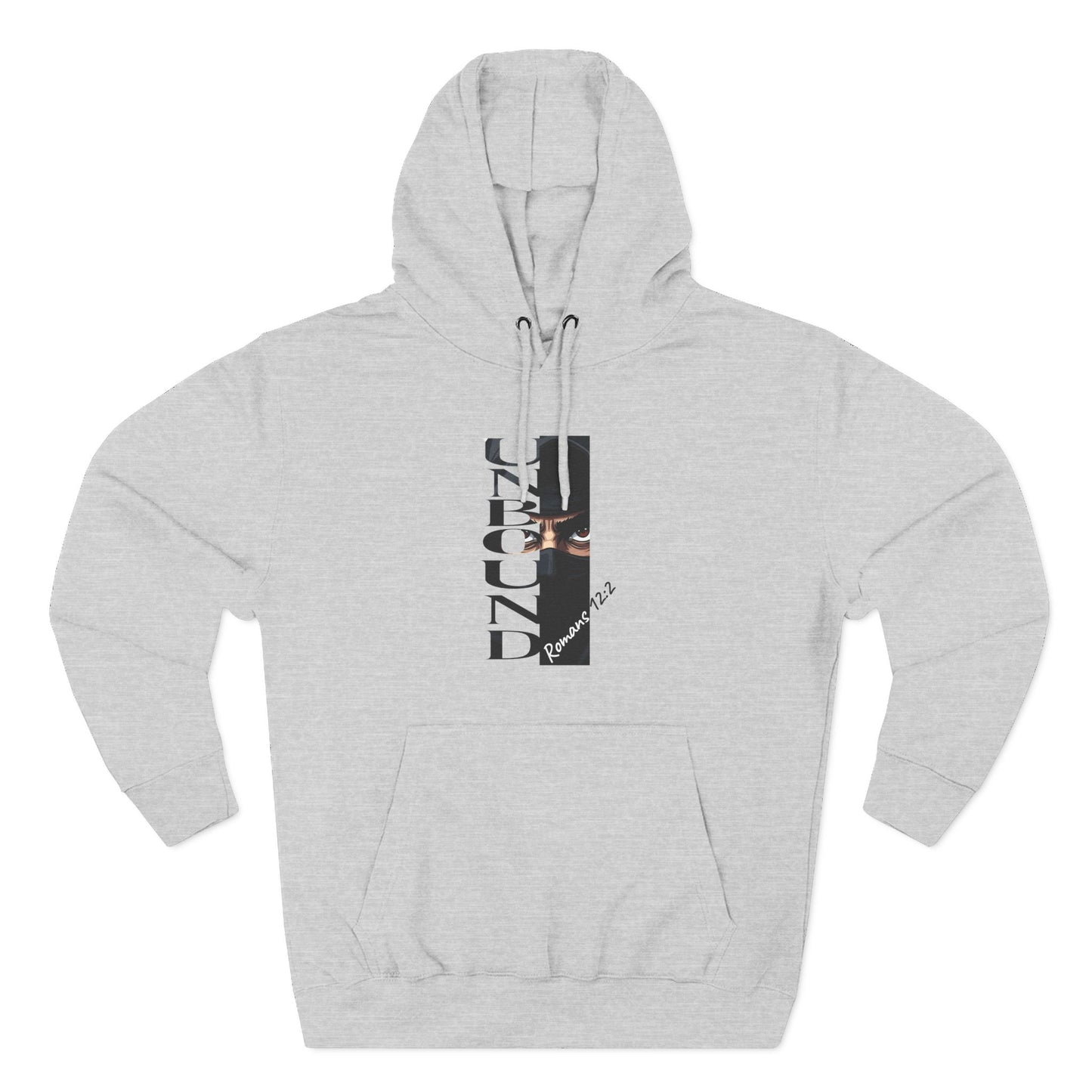 Fleece Hoodie Unbound Faith Romans 12:2