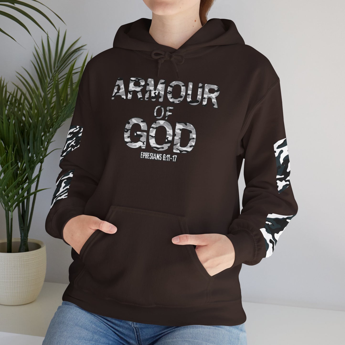 Armour of God Hoodie — Ephesians 6:11-17 Spiritual Warfare Sweatshirt