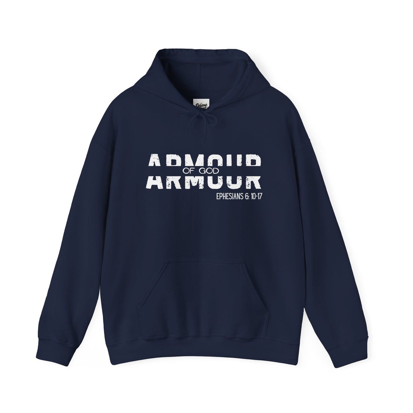 Armor of God Hoodie Sweatshirt - Ephesians 6:10-17 Design