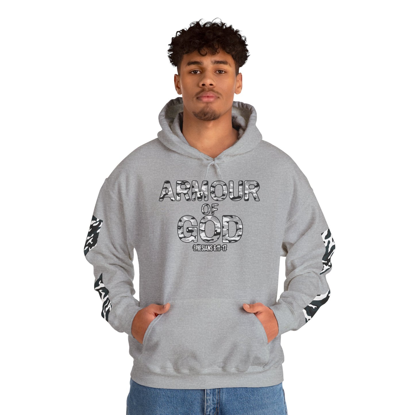 Armour of God Hoodie — Ephesians 6:11-17 Spiritual Warfare Sweatshirt