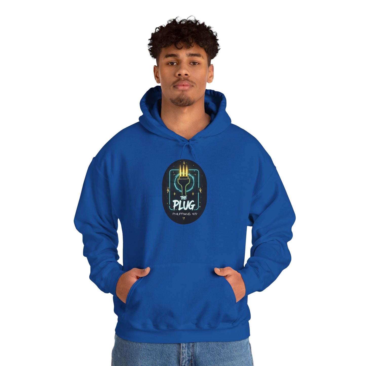 Christian Hoodie - Philippians 4:19 'The Plug' Sweatshirt