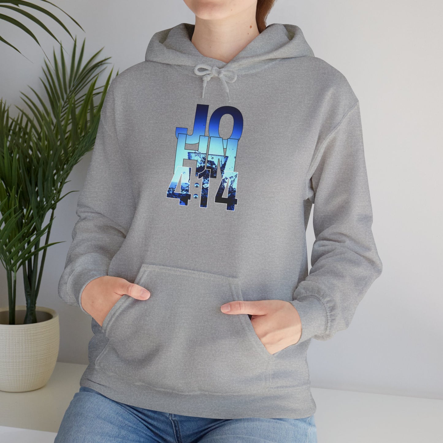 Christian Hoodie - John 4:14 Design