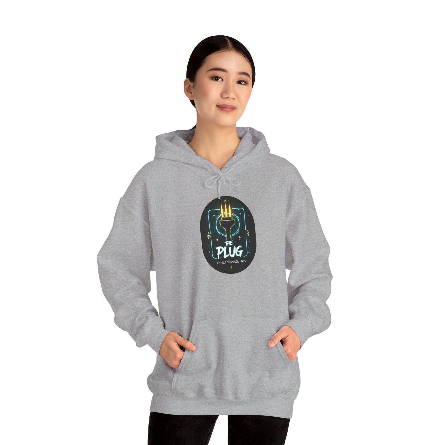 Christian Hoodie - Philippians 4:19 'The Plug' Sweatshirt
