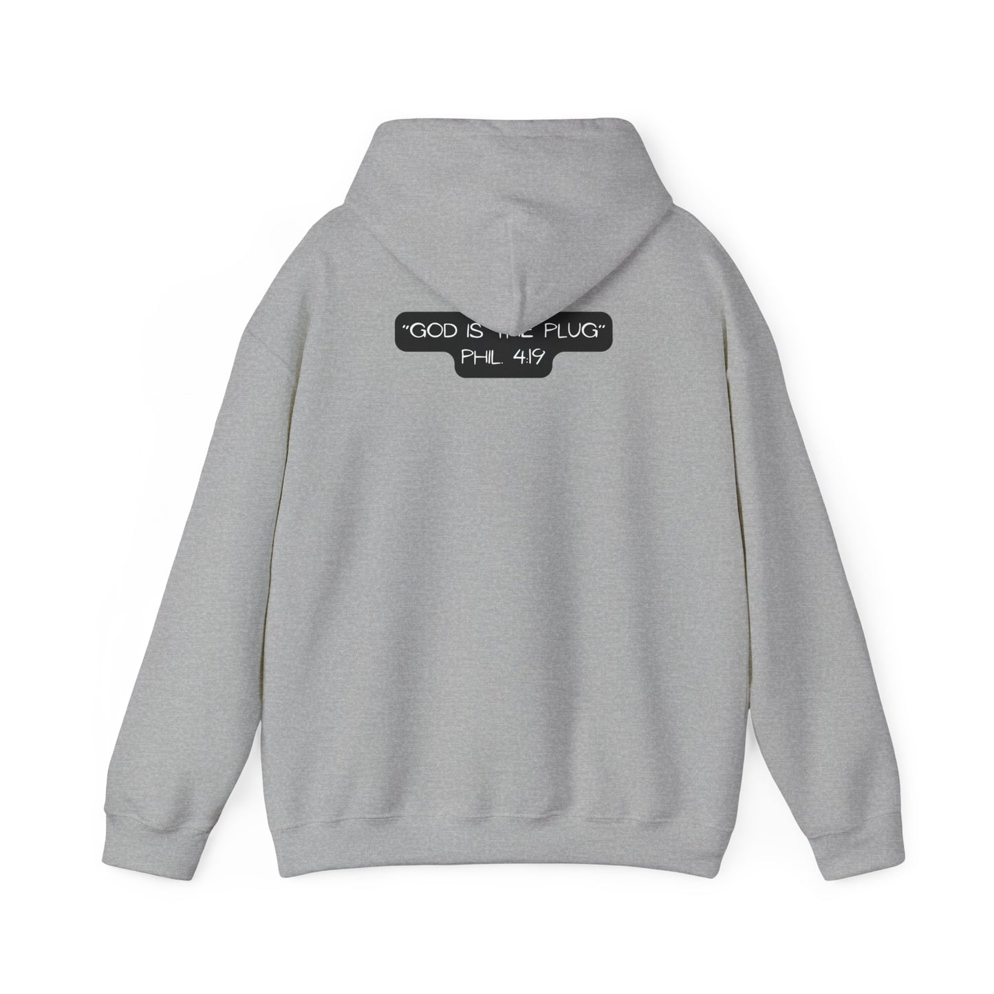 Christian Hoodie - Philippians 4:19 'The Plug' Sweatshirt