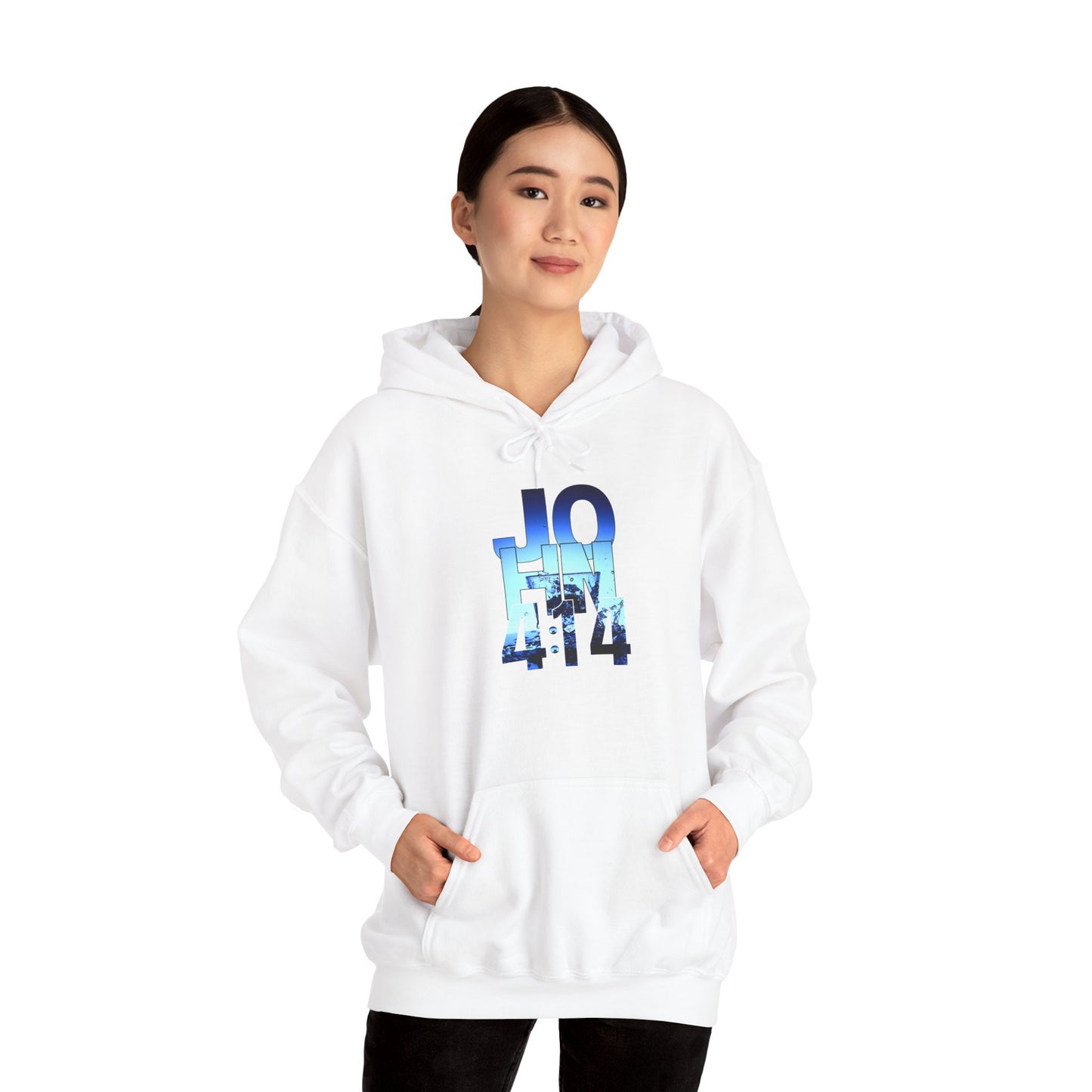 Christian Hoodie - John 4:14 Design