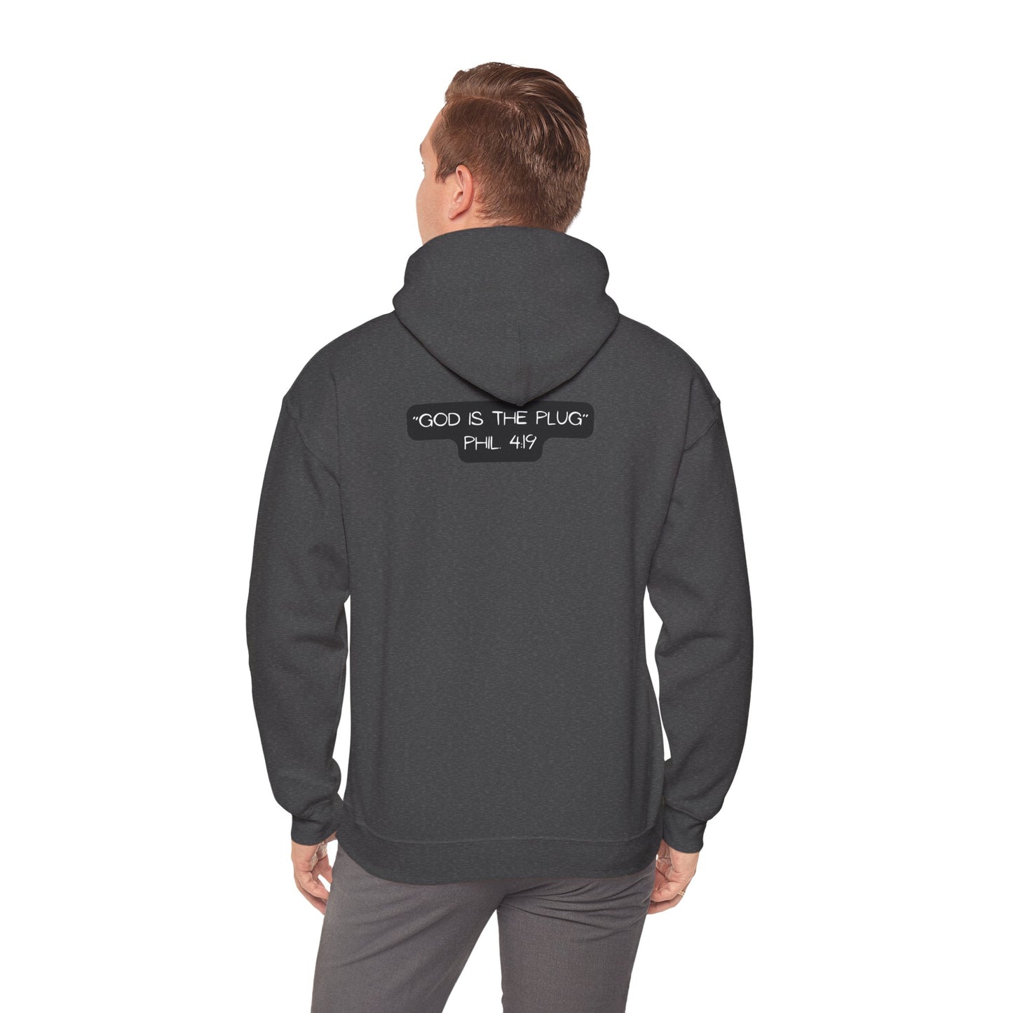 Christian Hoodie - Philippians 4:19 'The Plug' Sweatshirt