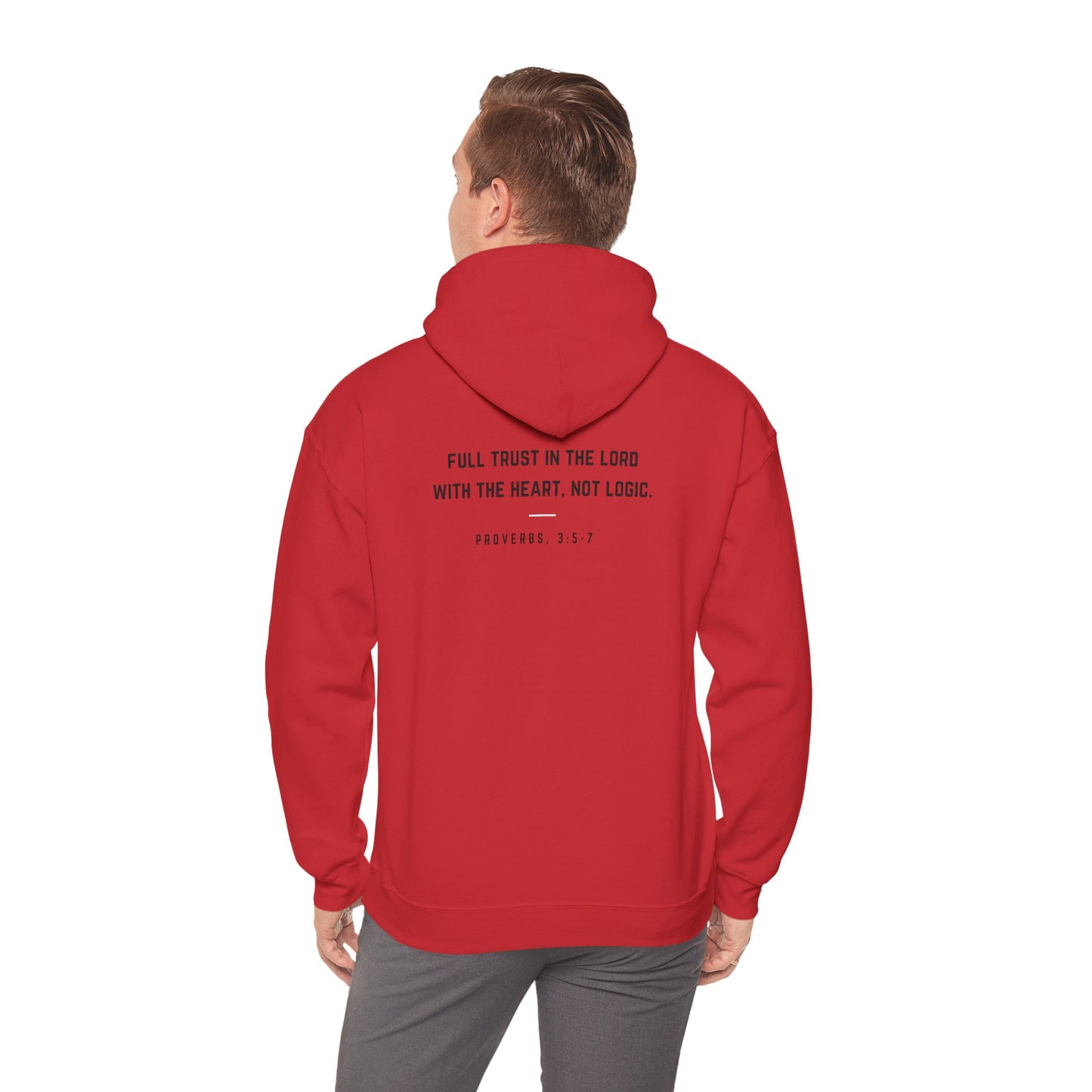 Christian Inspirational Hoodie - Proverbs 3:5-7 Trust in the Lord