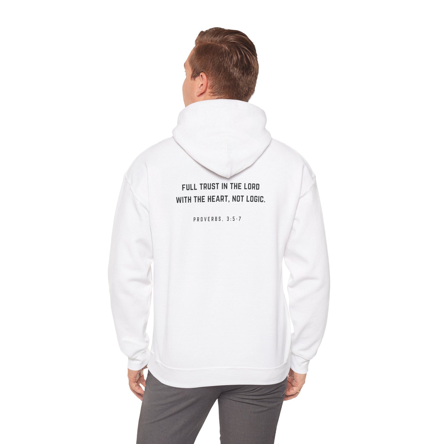 Christian Inspirational Hoodie - Proverbs 3:5-7 Trust in the Lord