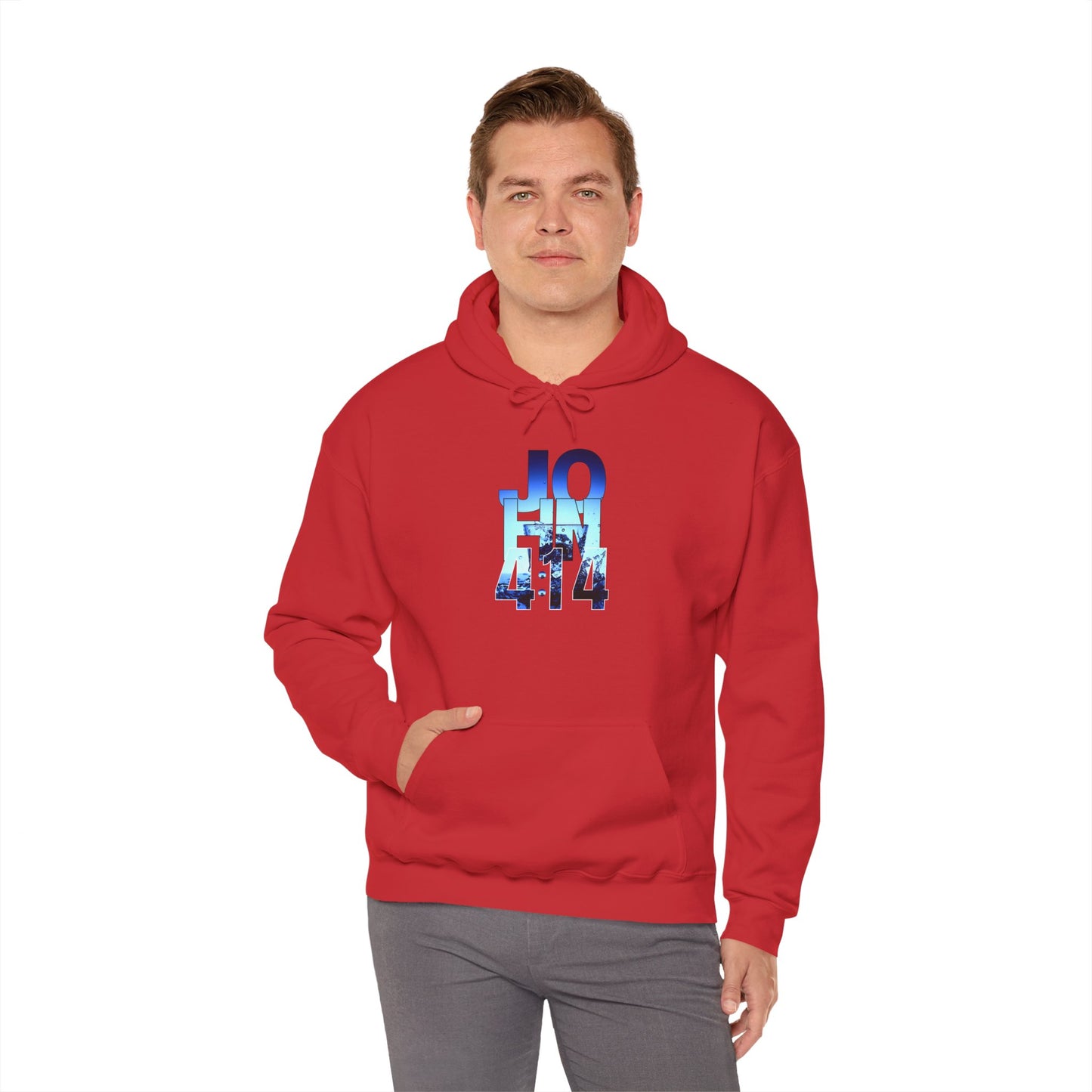 Christian Hoodie - John 4:14 Design