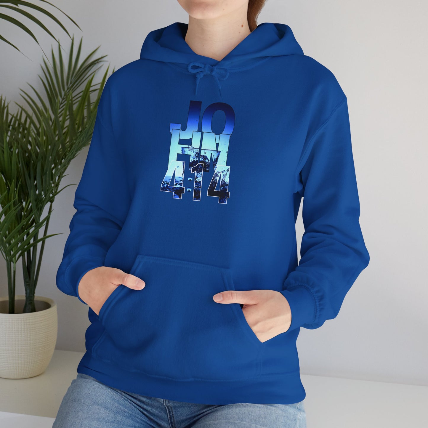 Christian Hoodie - John 4:14 Design