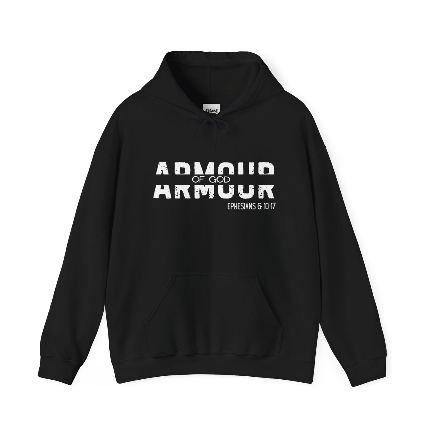 Armor of God Hoodie Sweatshirt - Ephesians 6:10-17 Design
