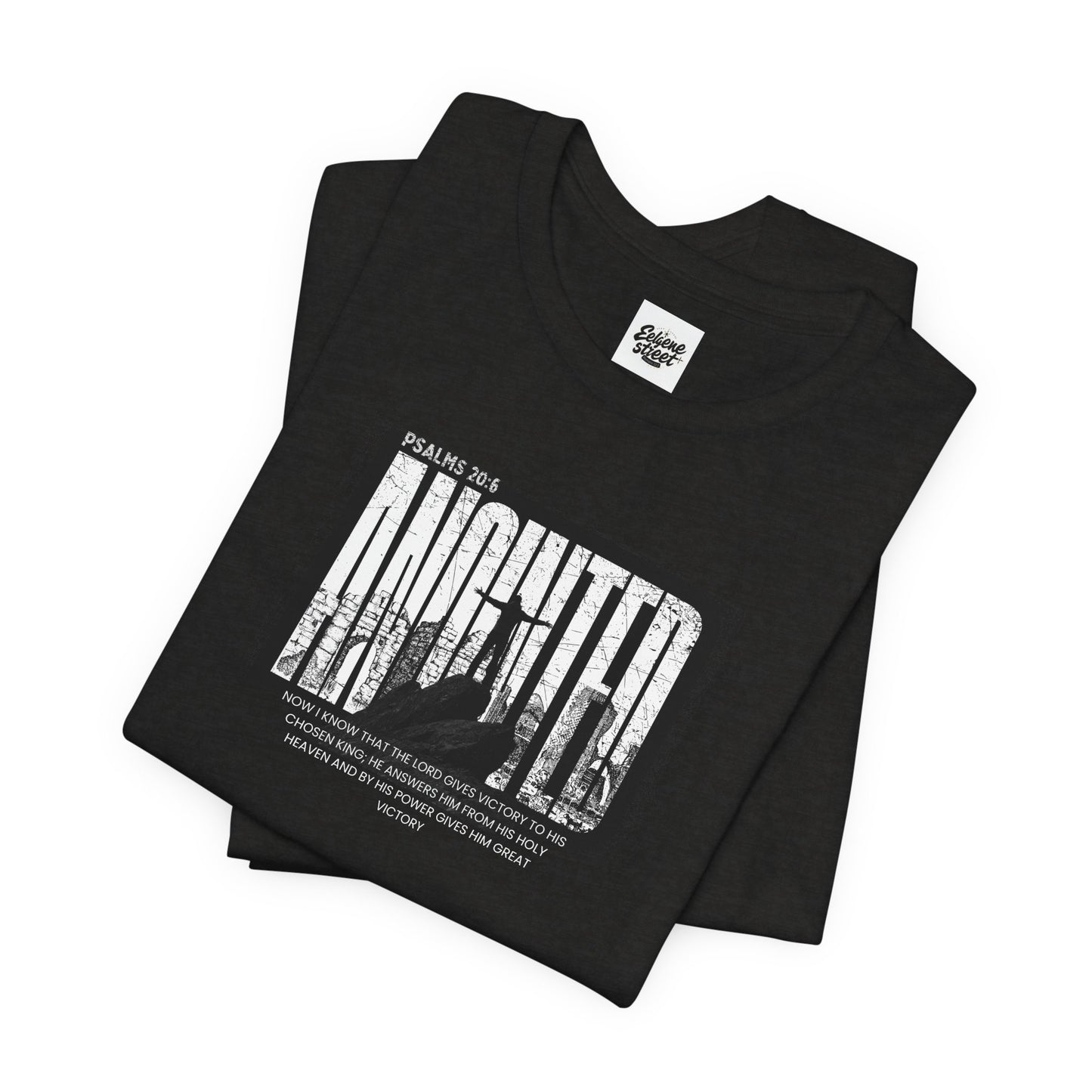 Faith Victory Unisex Tee - Psalm 20:6 Inspired