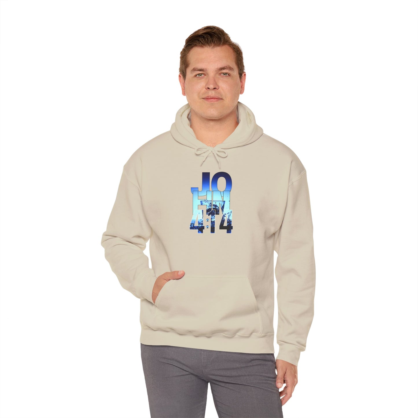 Christian Hoodie - John 4:14 Design