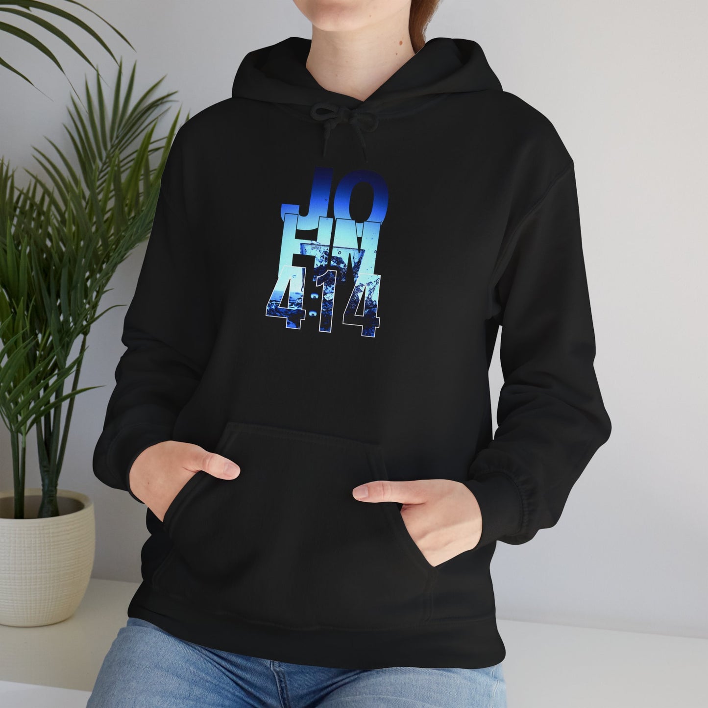 Christian Hoodie - John 4:14 Design