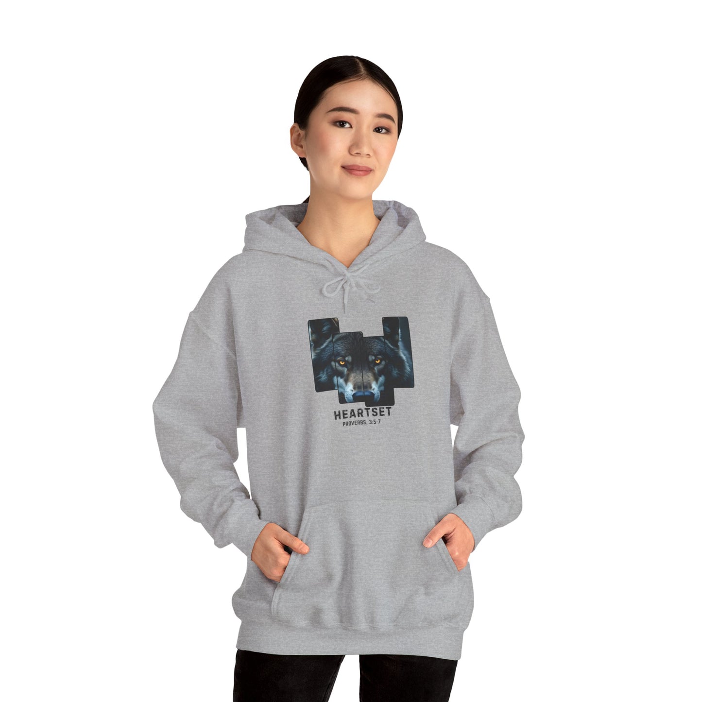 Christian Inspirational Hoodie - Proverbs 3:5-7 Trust in the Lord