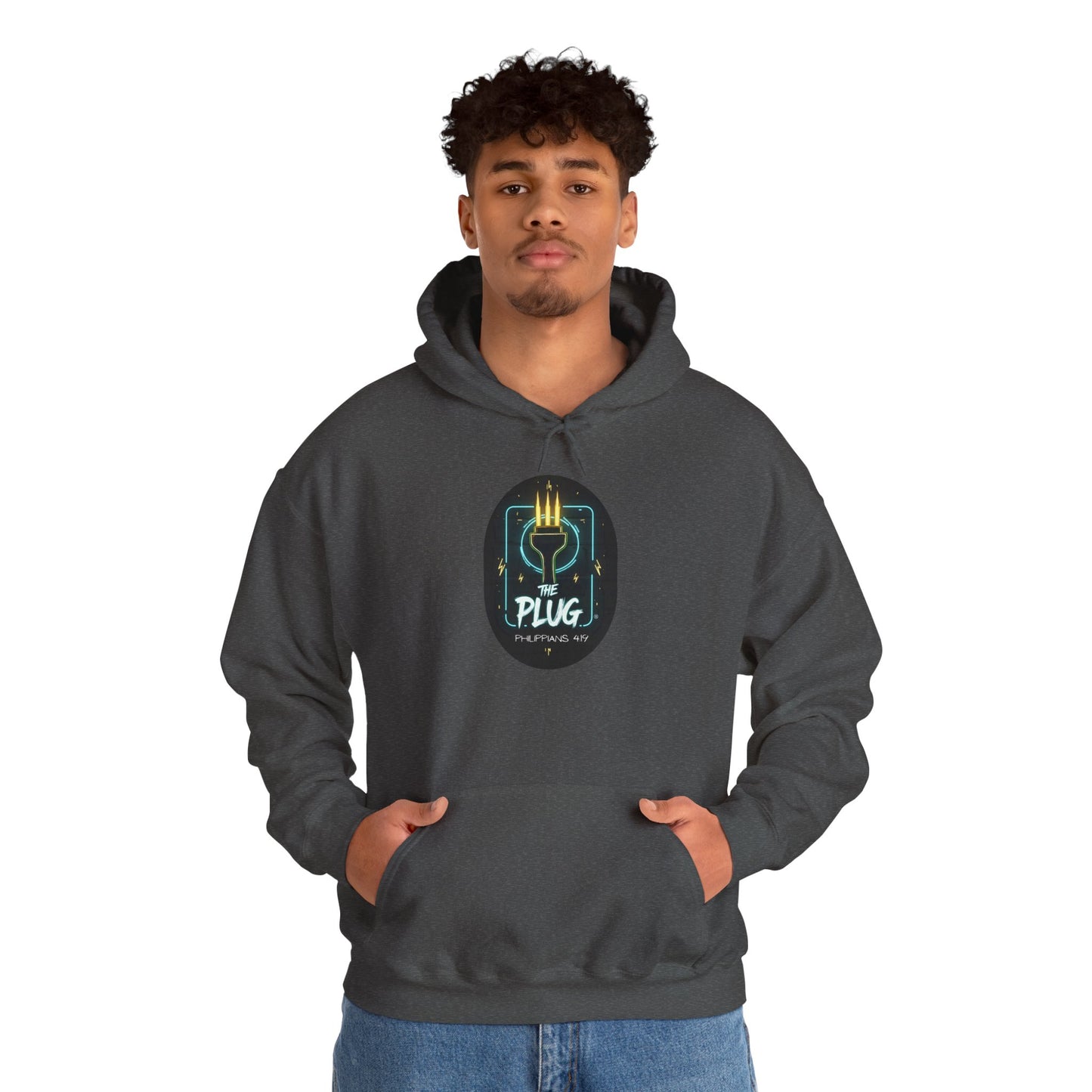 Christian Hoodie - Philippians 4:19 'The Plug' Sweatshirt