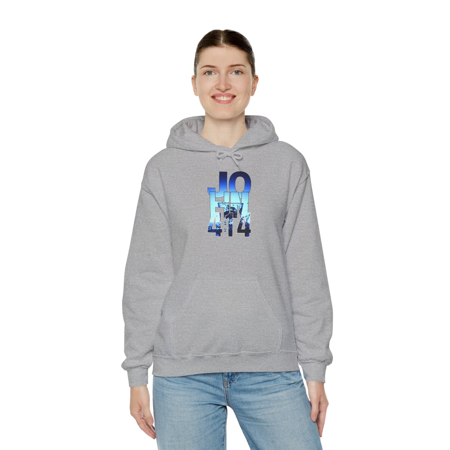 Christian Hoodie - John 4:14 Design