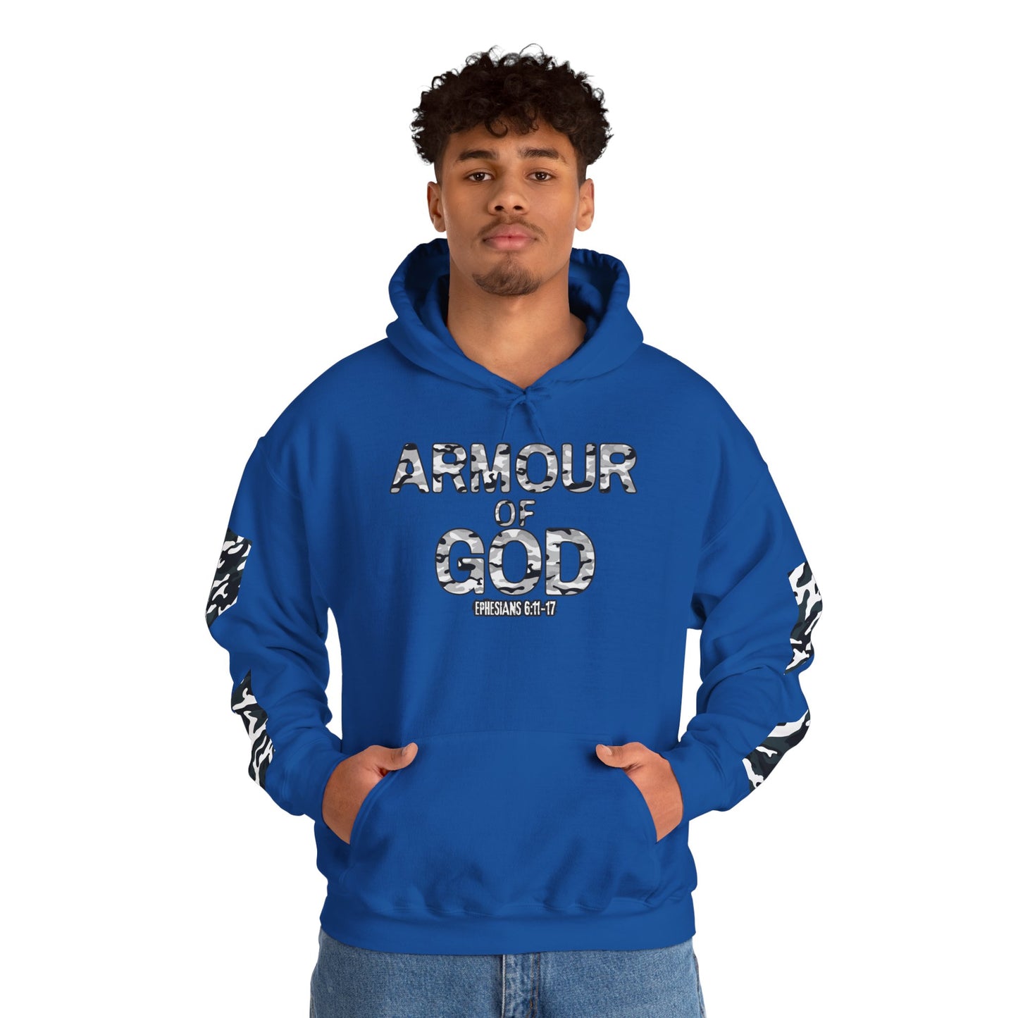 Armour of God Hoodie — Ephesians 6:11-17 Spiritual Warfare Sweatshirt