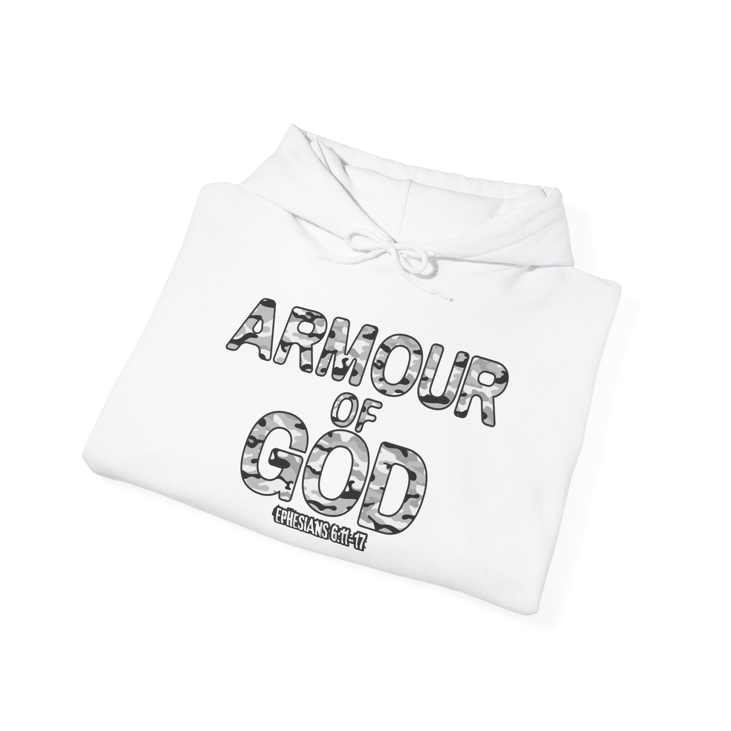 Armour of God Hoodie — Ephesians 6:11-17 Spiritual Warfare Sweatshirt