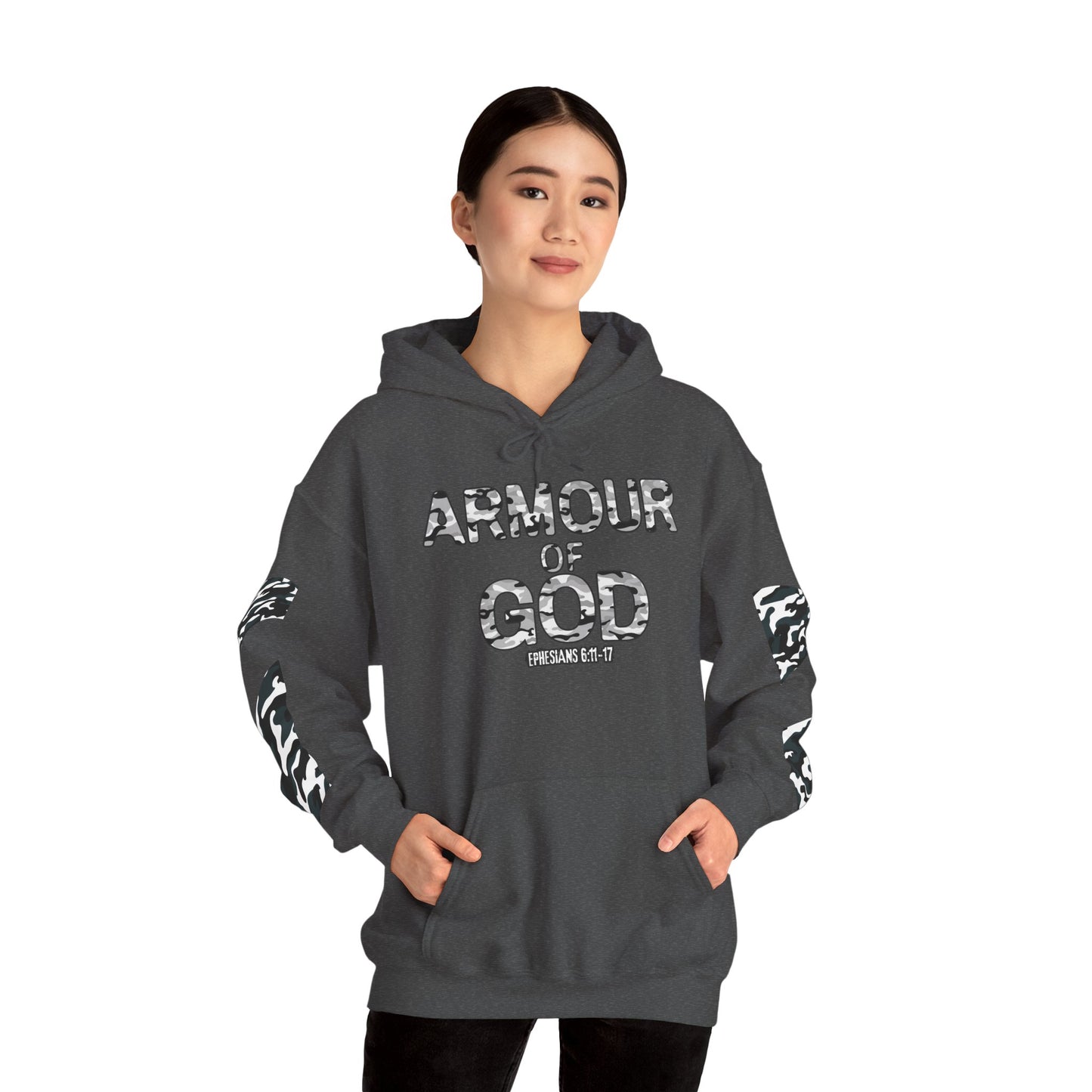 Armour of God Hoodie — Ephesians 6:11-17 Spiritual Warfare Sweatshirt