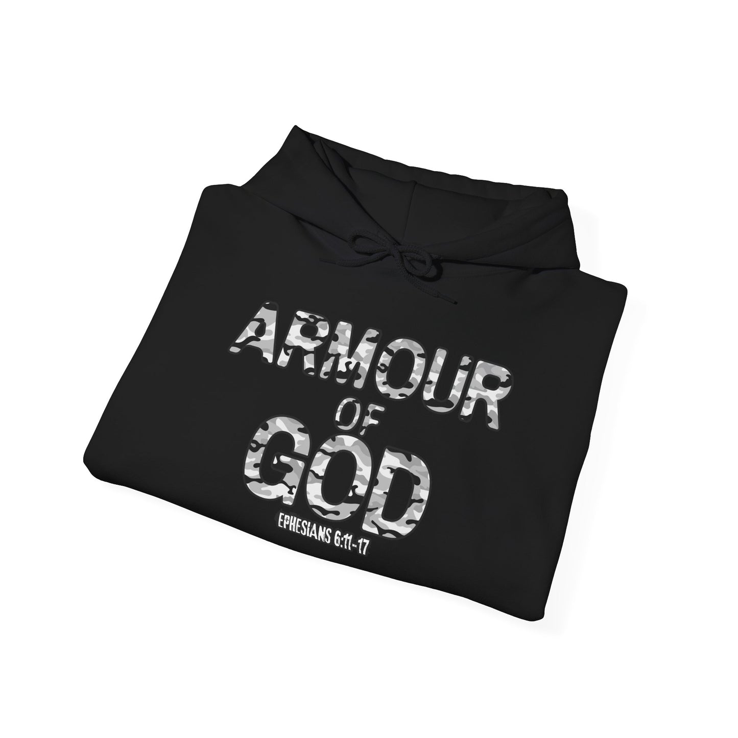 Armour of God Hoodie — Ephesians 6:11-17 Spiritual Warfare Sweatshirt