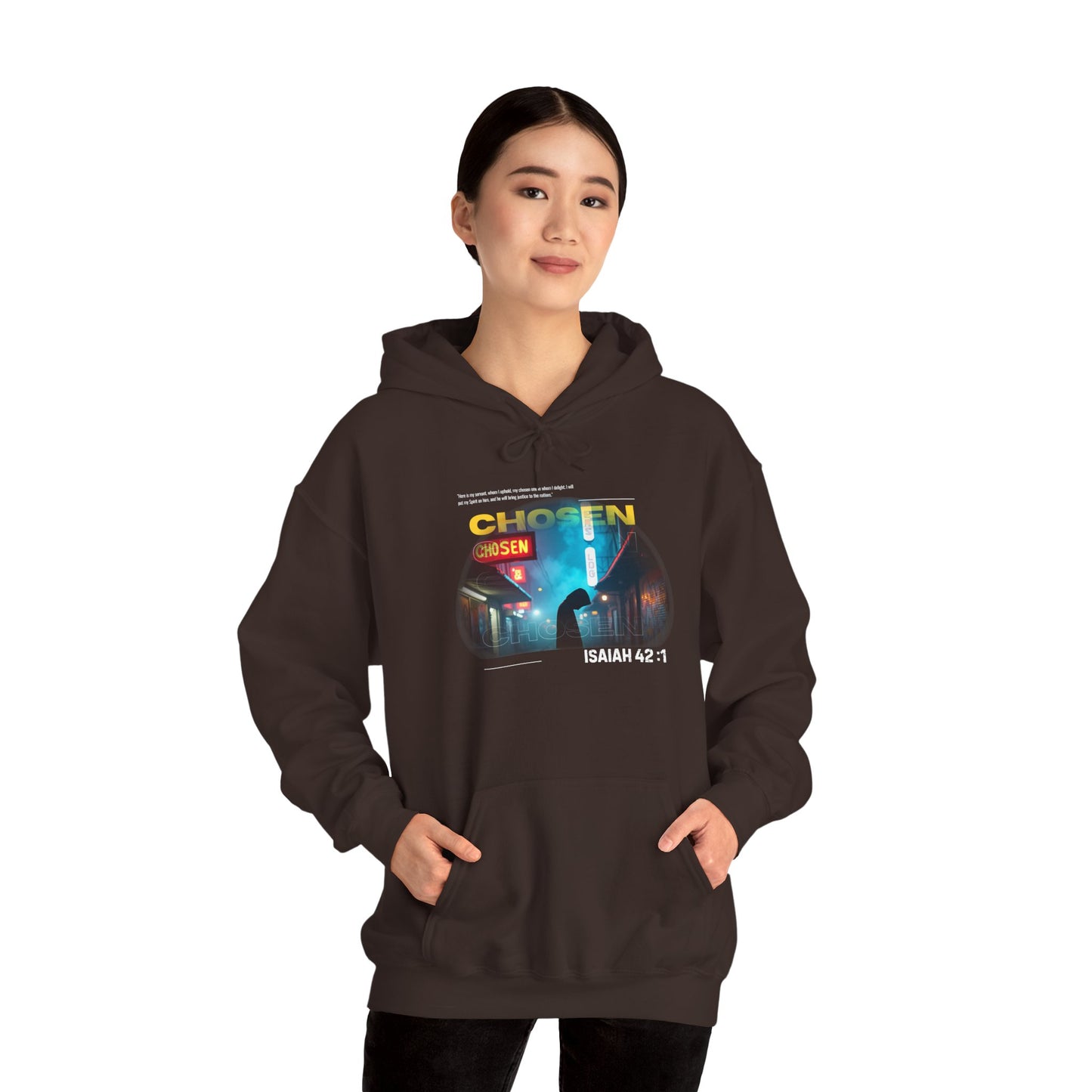 Christian Hoodie - Chosen by God Isaiah 42:1