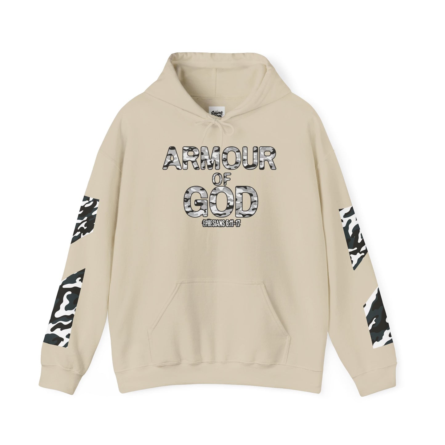 Armour of God Hoodie — Ephesians 6:11-17 Spiritual Warfare Sweatshirt